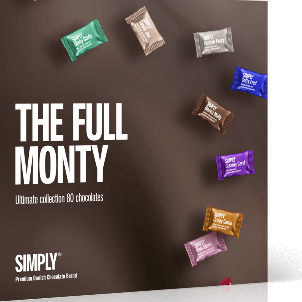 Chocolade Geschenkdoos 800g - The Full Monty