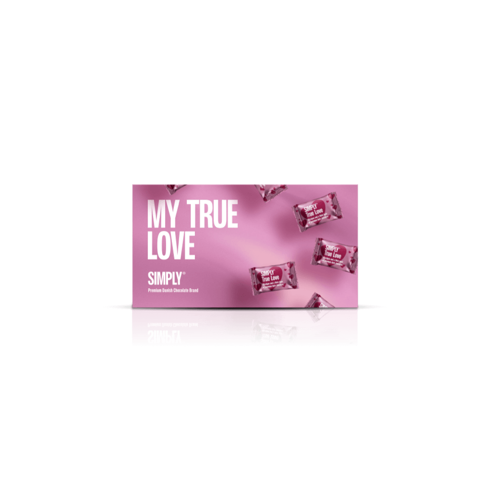 Chocolade Geschenkdoos 100g - Simply® My True Love