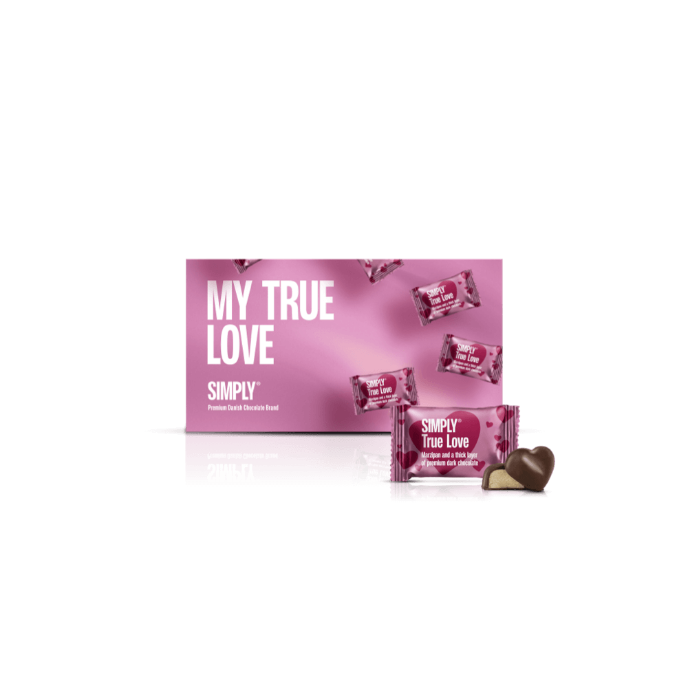 Chocolade Geschenkdoos 100g - Simply® My True Love