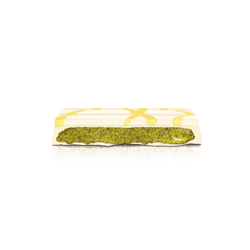 Deelbare Reep, Pistache Witte Chocolade (90g)