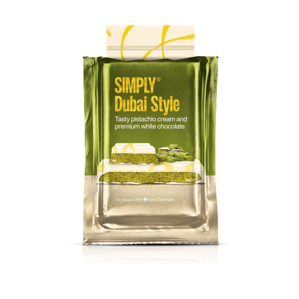 Deelbare Reep, Pistache Witte Chocolade (90g)