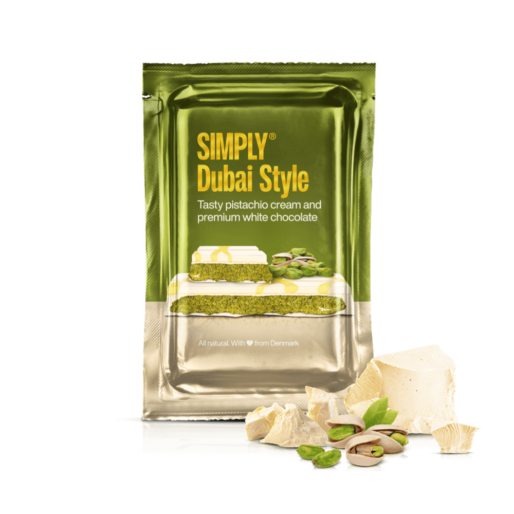 Deelbare Reep, Pistache Witte Chocolade (90g)