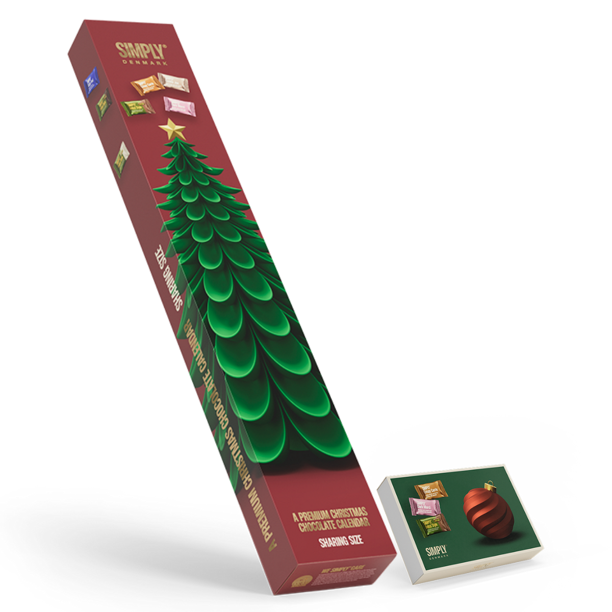 Adventskalender, Chocolade Share Size (600g)