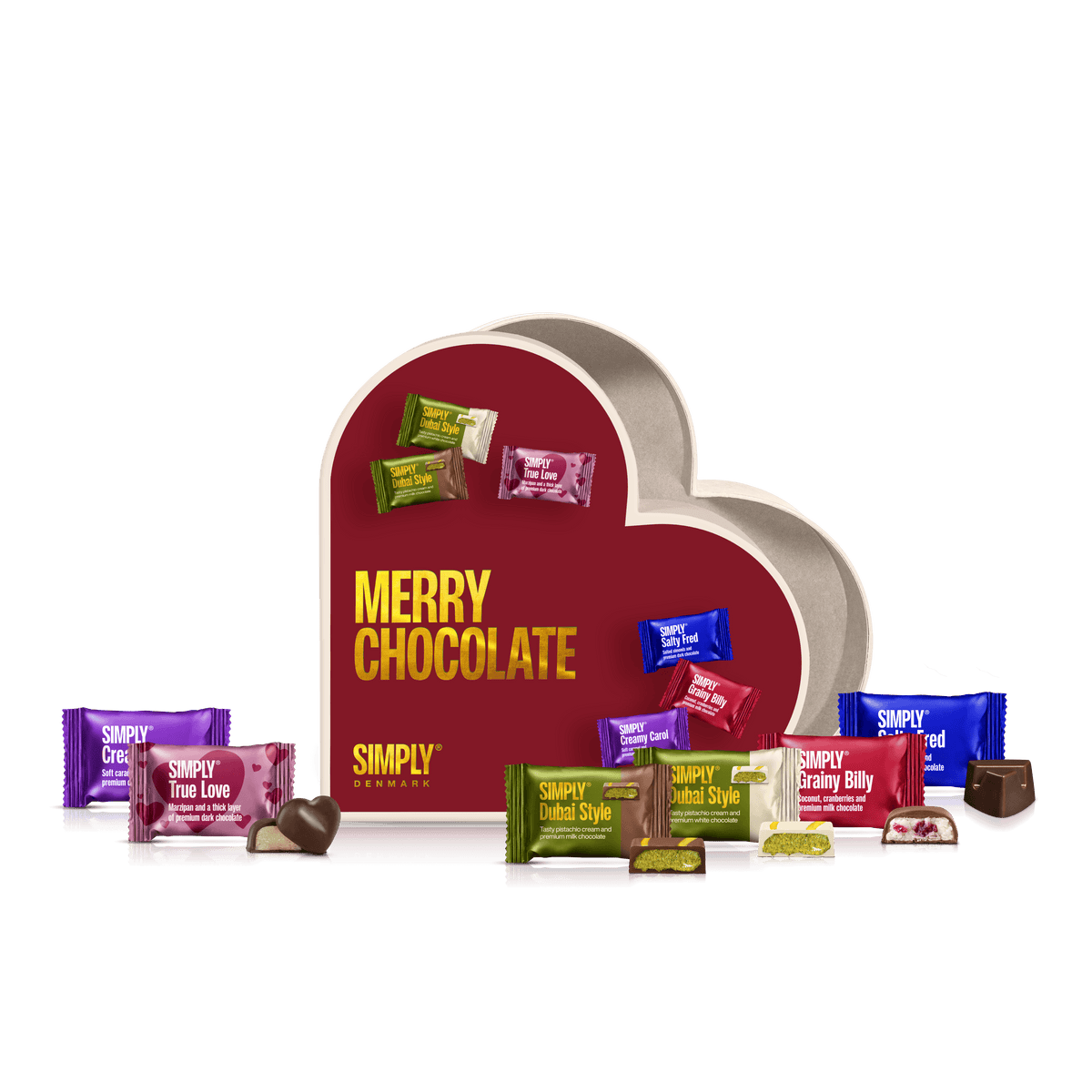 Cadeaubox, Hart M - Kerst (200g)