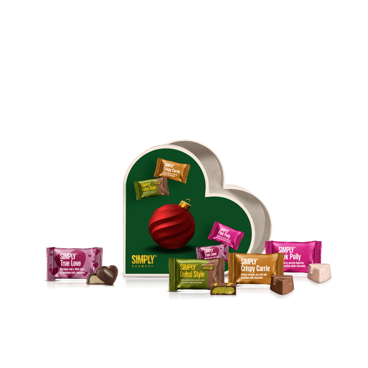 Cadeaubox, Hart S - Kerst (100g)