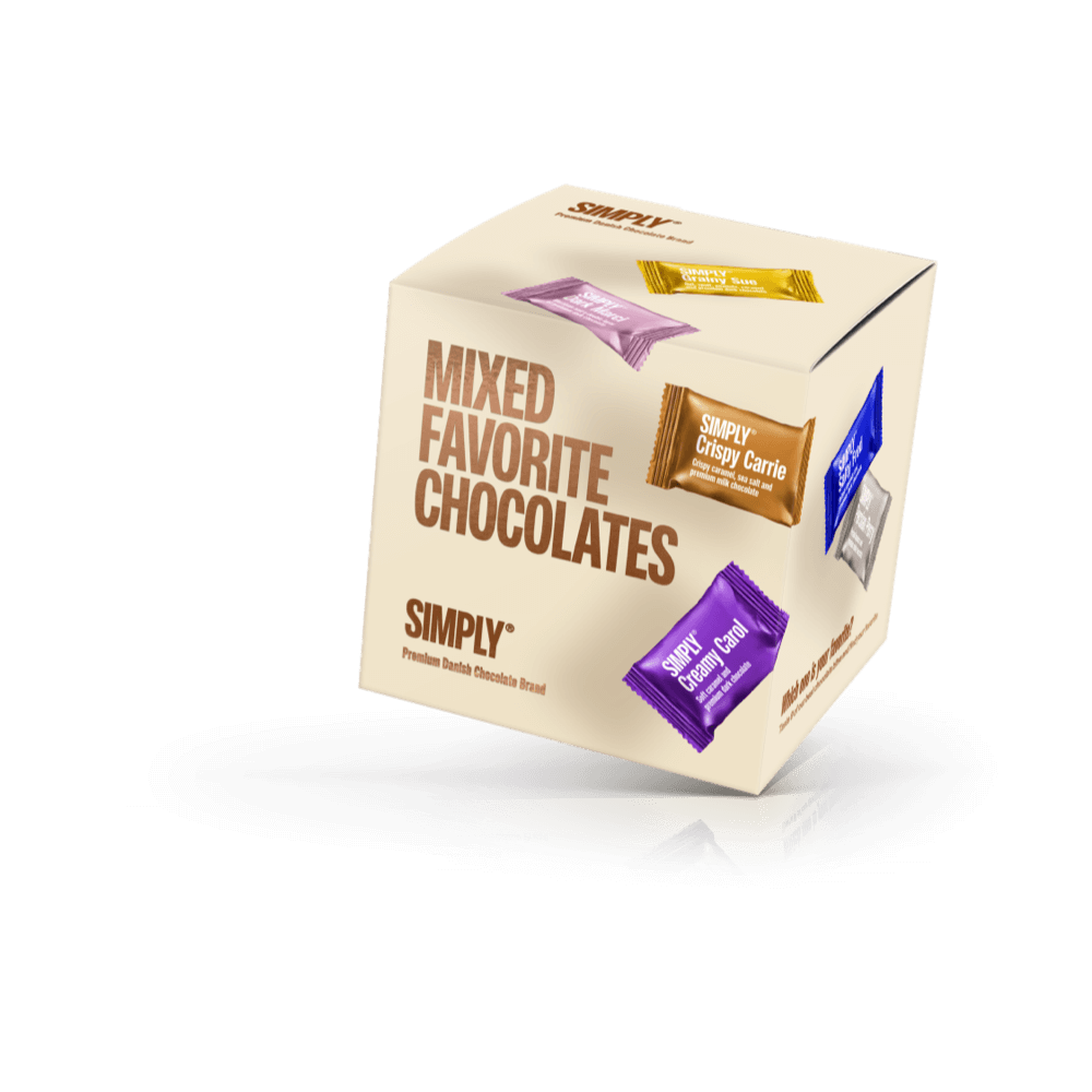 Chocoladendoos 90g (9 stuks) - Simply® Favorieten