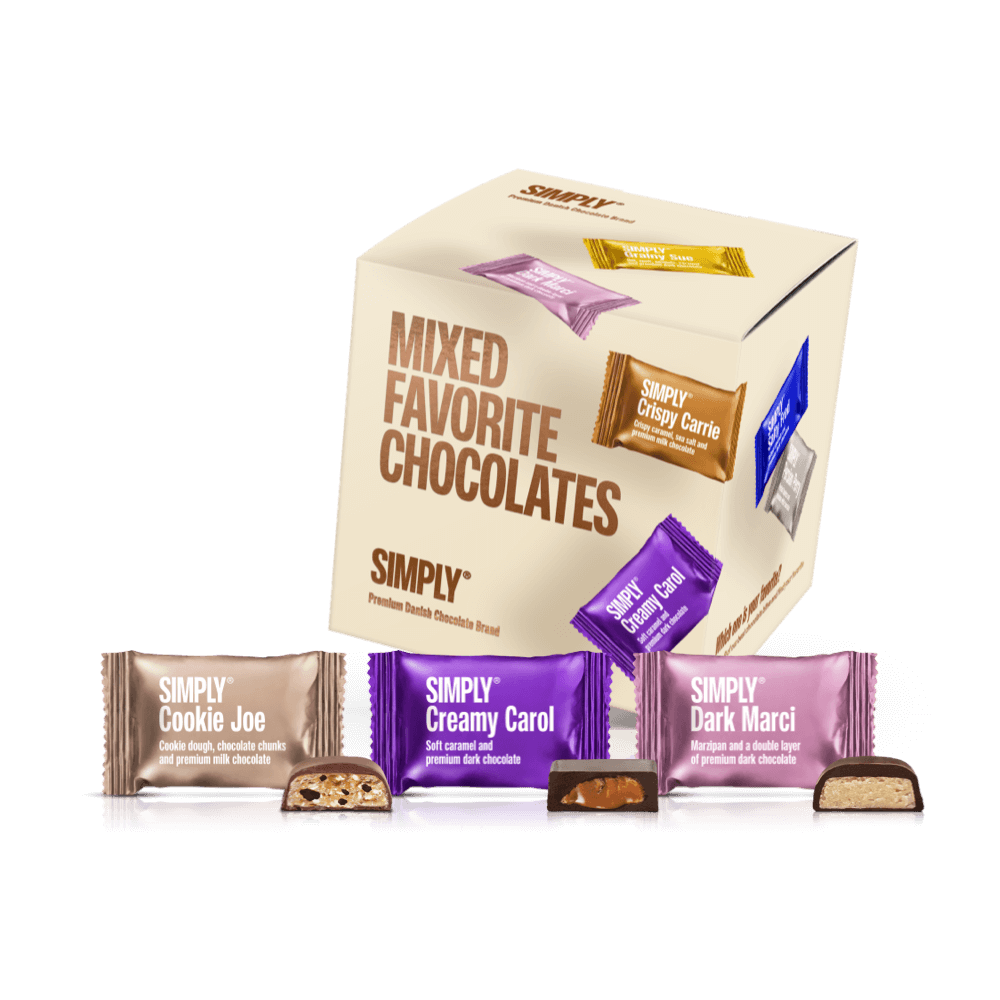 Chocoladendoos 90g (9 stuks) - Simply® Favorieten
