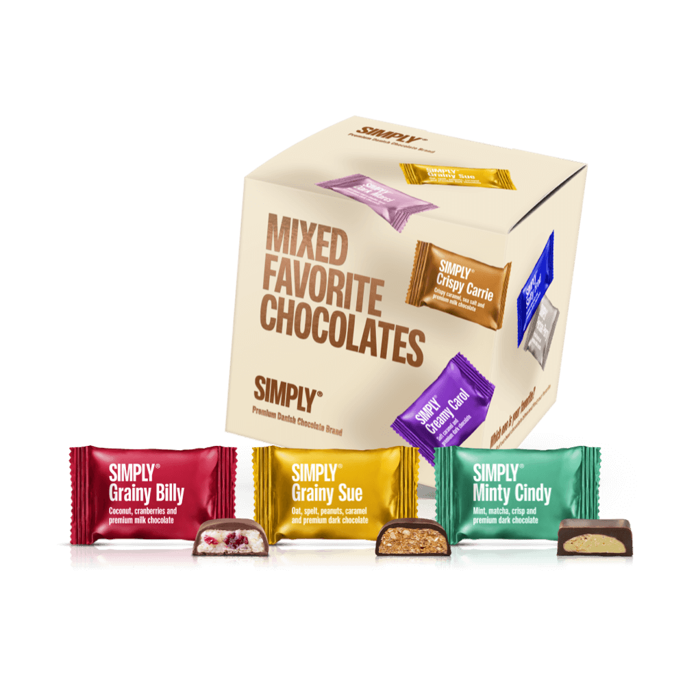 Chocoladendoos 90g (9 stuks) - Simply® Favorieten