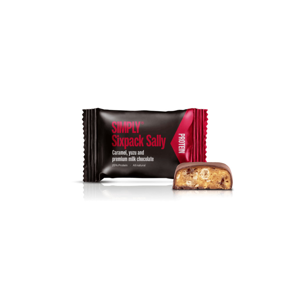 Chocolade Protein Bites doos - 675g - 75 stuks - Simply® Sixpack Sally