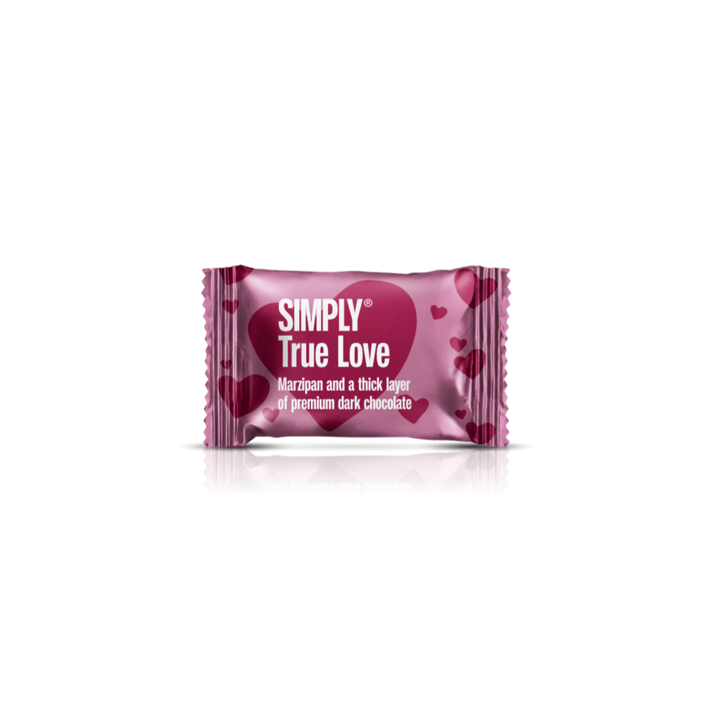 Chocolade Bites doos - 750g - 75 stuks - Simply® True Love