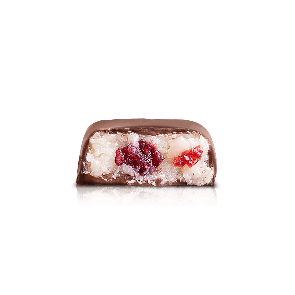 Simply® Korrelige Billy | Kokos-, cranberry- en premium melkchocolade - Chocoladerepen - Simply®