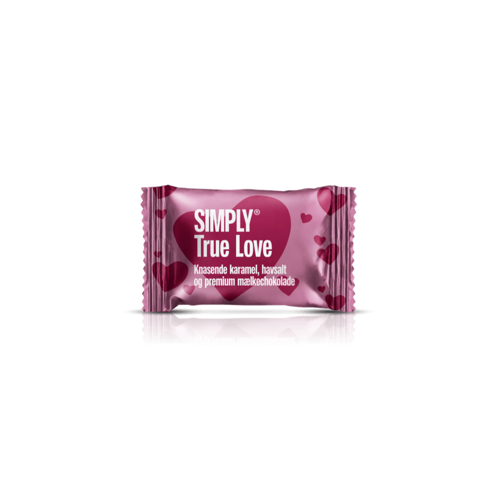 Simply® Ware Liefde - 75 Bites | Krokante karamel, zeezout en premium melkchocolade - Moederdag - Simply®