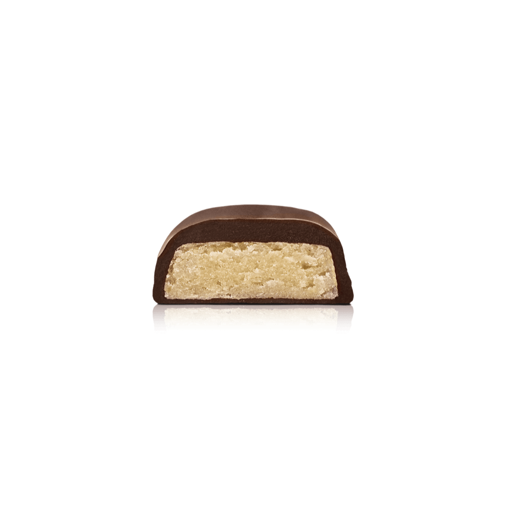 Simply® Love - Geschenkdoos met 9 Bites | Marsepein en een dikke laag premium pure chocolade - Single Cubes - Simply®