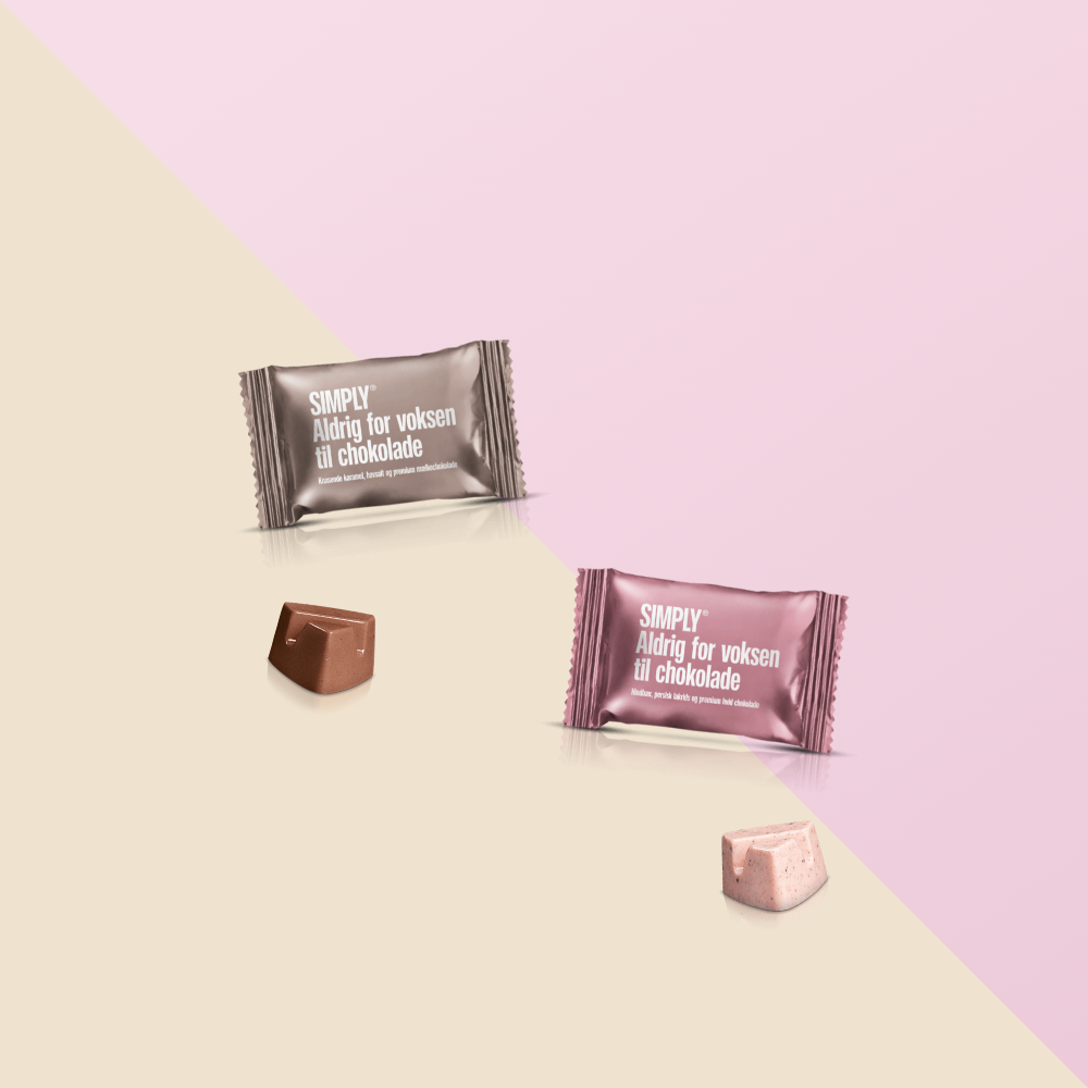 Aldrig for voksen Bites Mix – 75 stuks (750g)