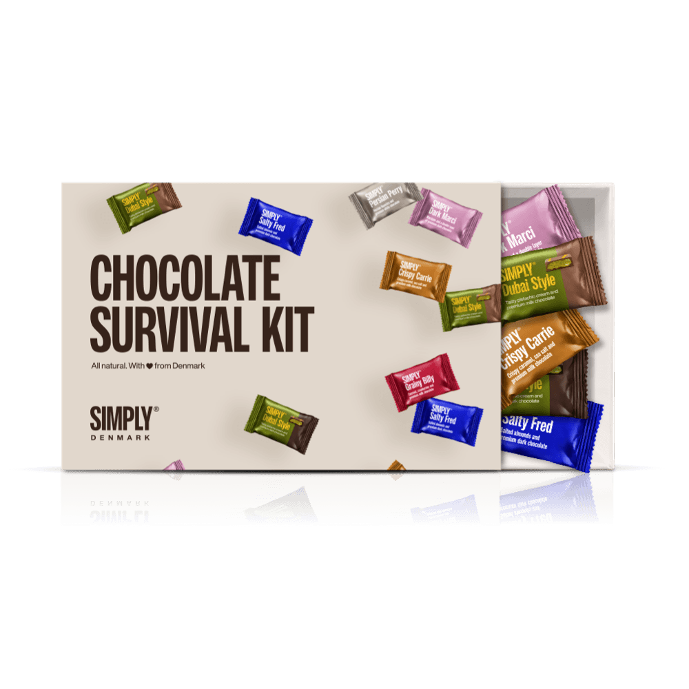 Cadeaubox, L - Chocolade Overlevingskit (360g)