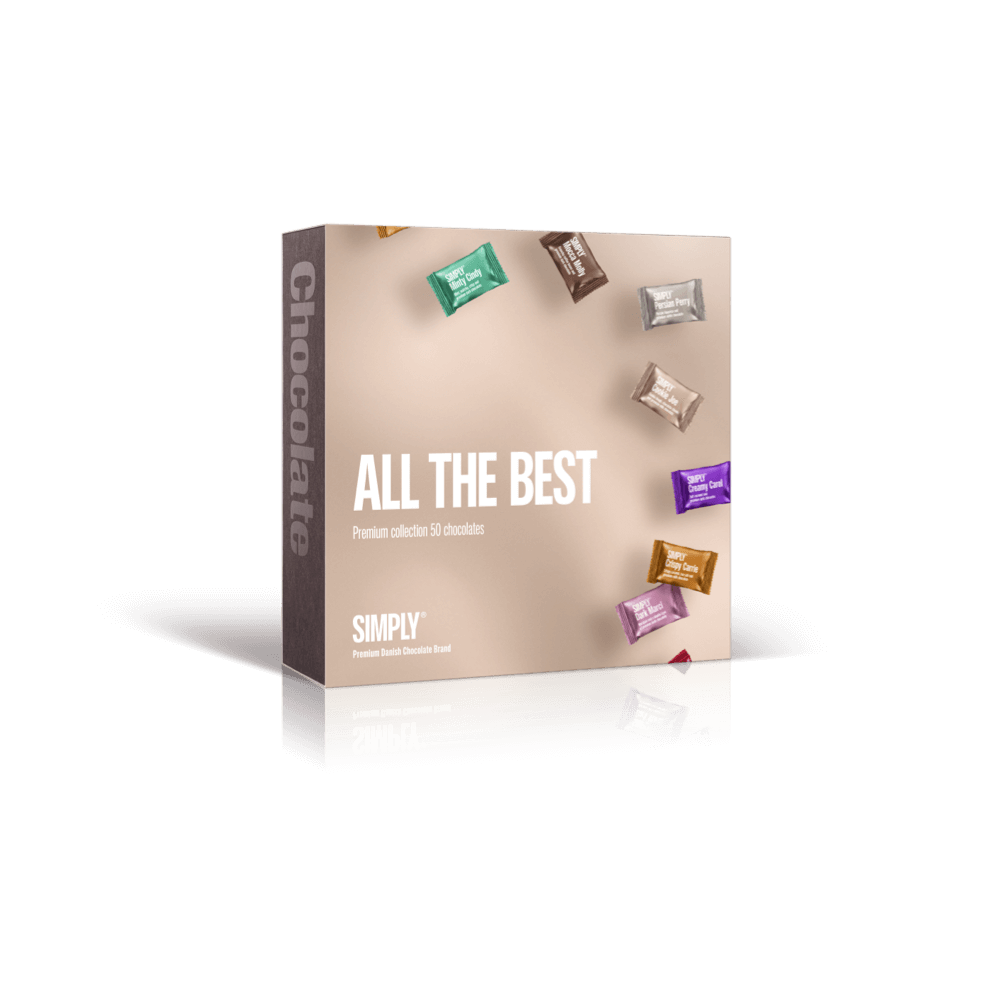 Chocolade Geschenkdoos 500g - Het allerbeste
