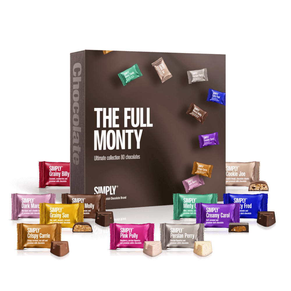 Chocolade Geschenkdoos 800g - The Full Monty