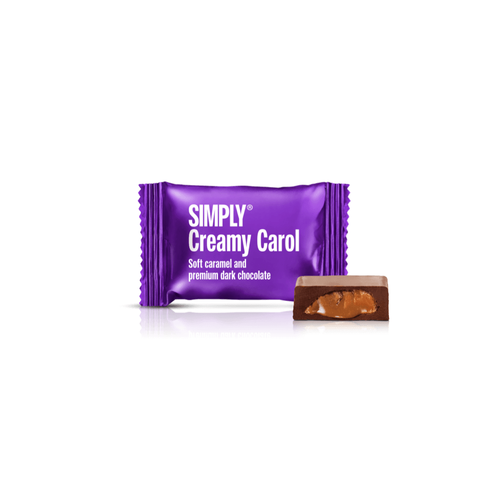 Chocolate Bites doos - 750g - 75 stuks - Simply® Creamy Carol