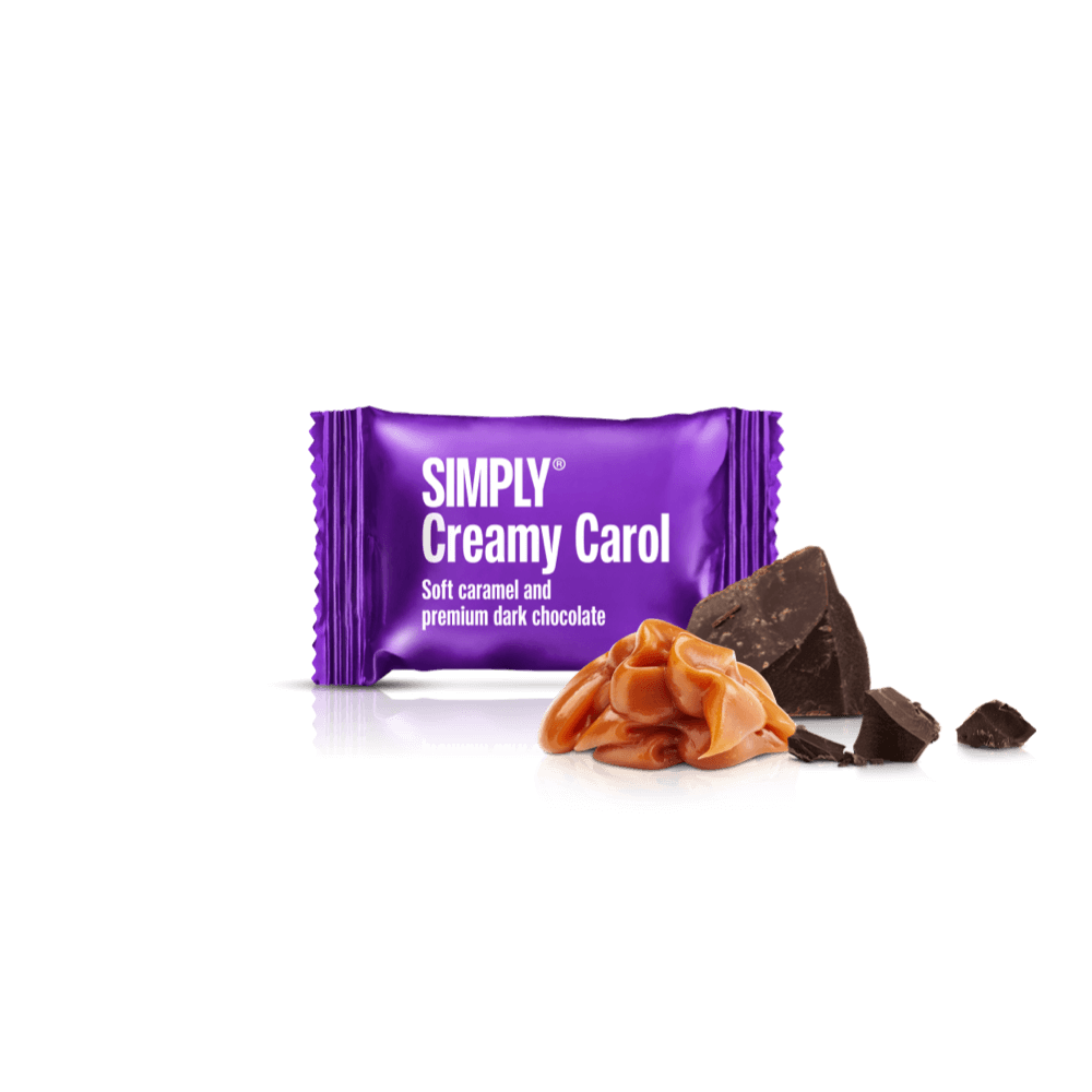 Chocolate Bites doos - 750g - 75 stuks - Simply® Creamy Carol