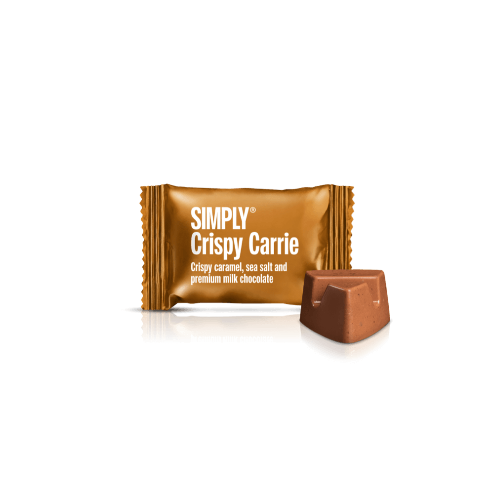 Chocolate Bites doos - 750g - 75 stuks - Simply® Crispy Carrie