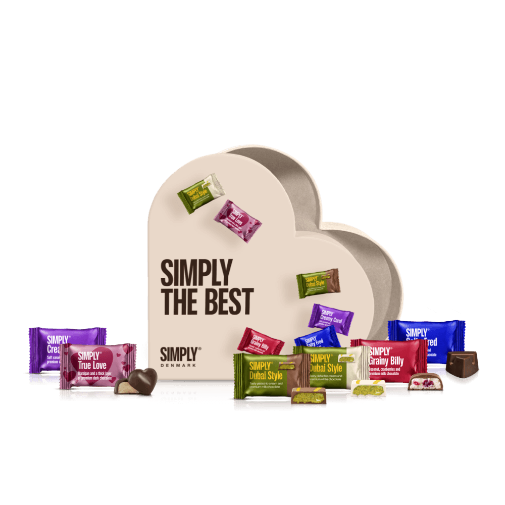 Cadeaubox, Hart M - Gewoon de beste (200g)