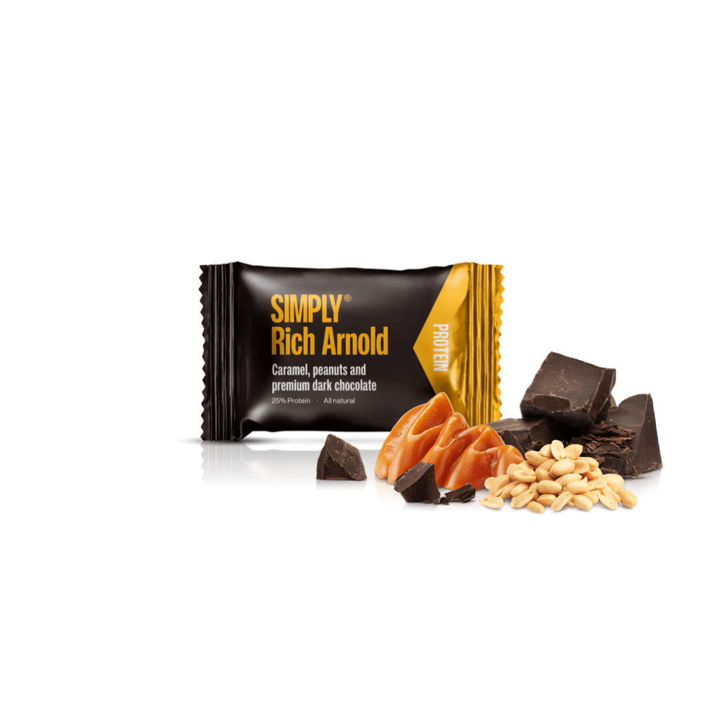 Chocolade Protein Bites doos - 675g - 75 stuks - Simply® Rich Arnold