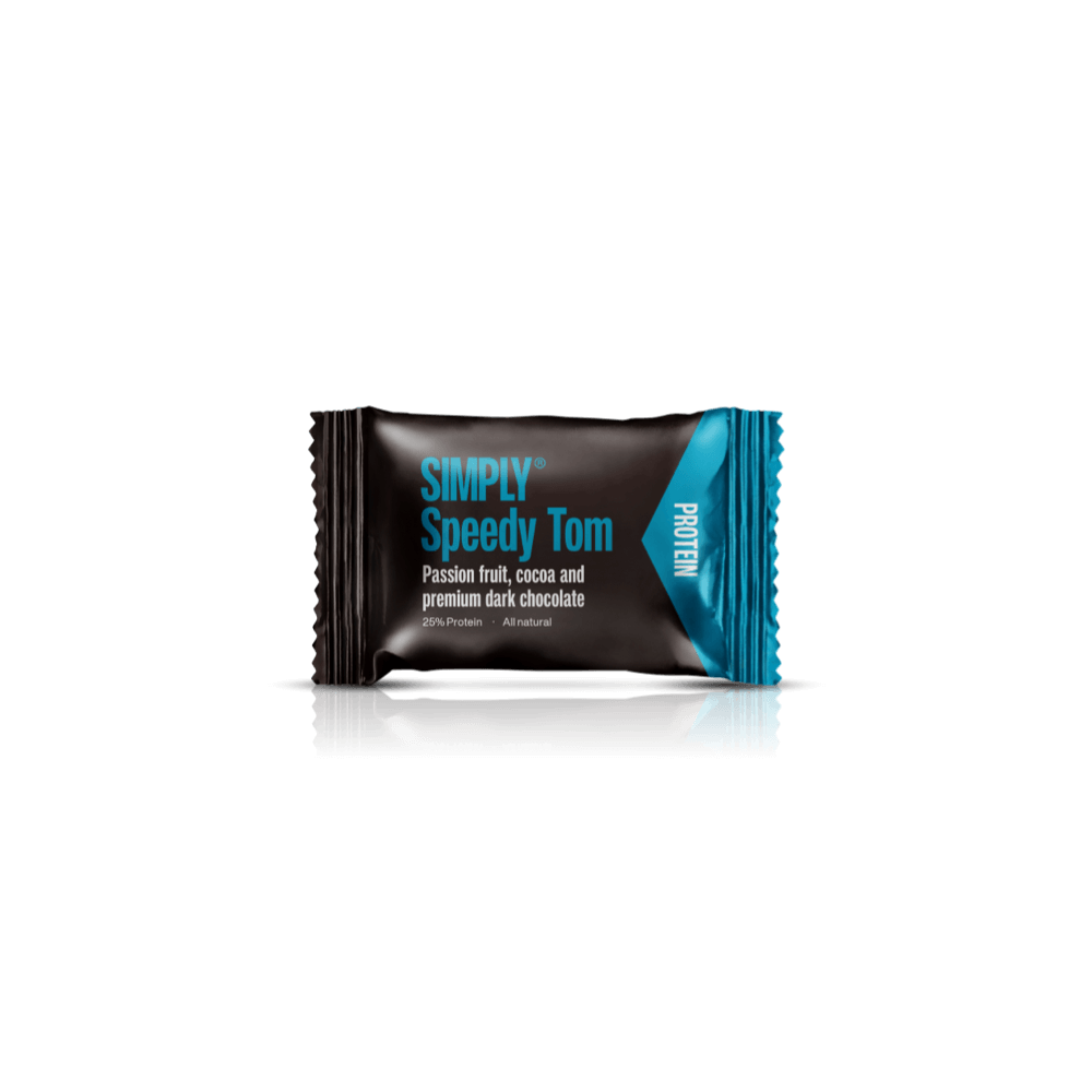 Chocolade Protein Bites doos - 675g - 75 stuks - Simply® Speedy Tom