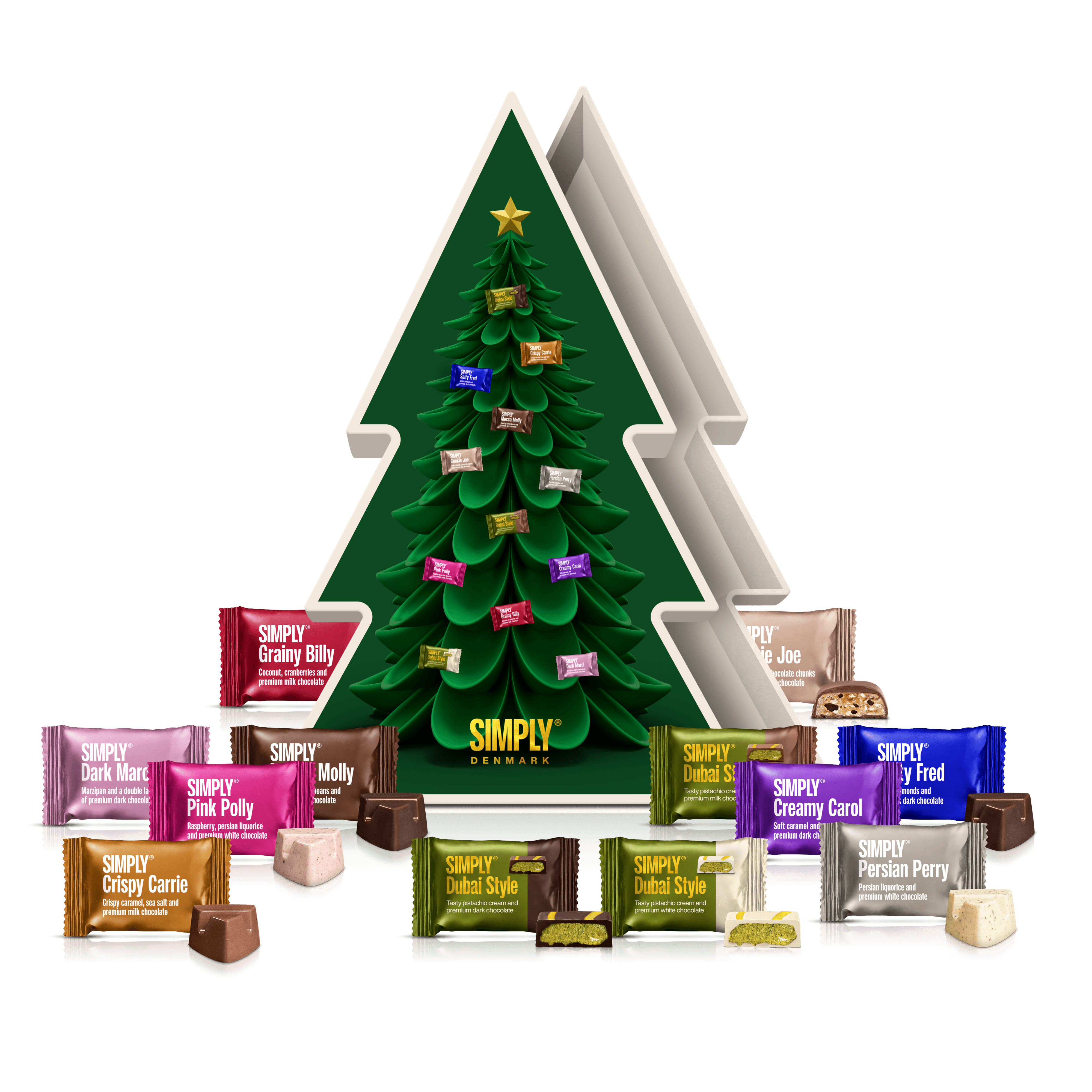 Cadeauverpakking, Kerstboom (300g)