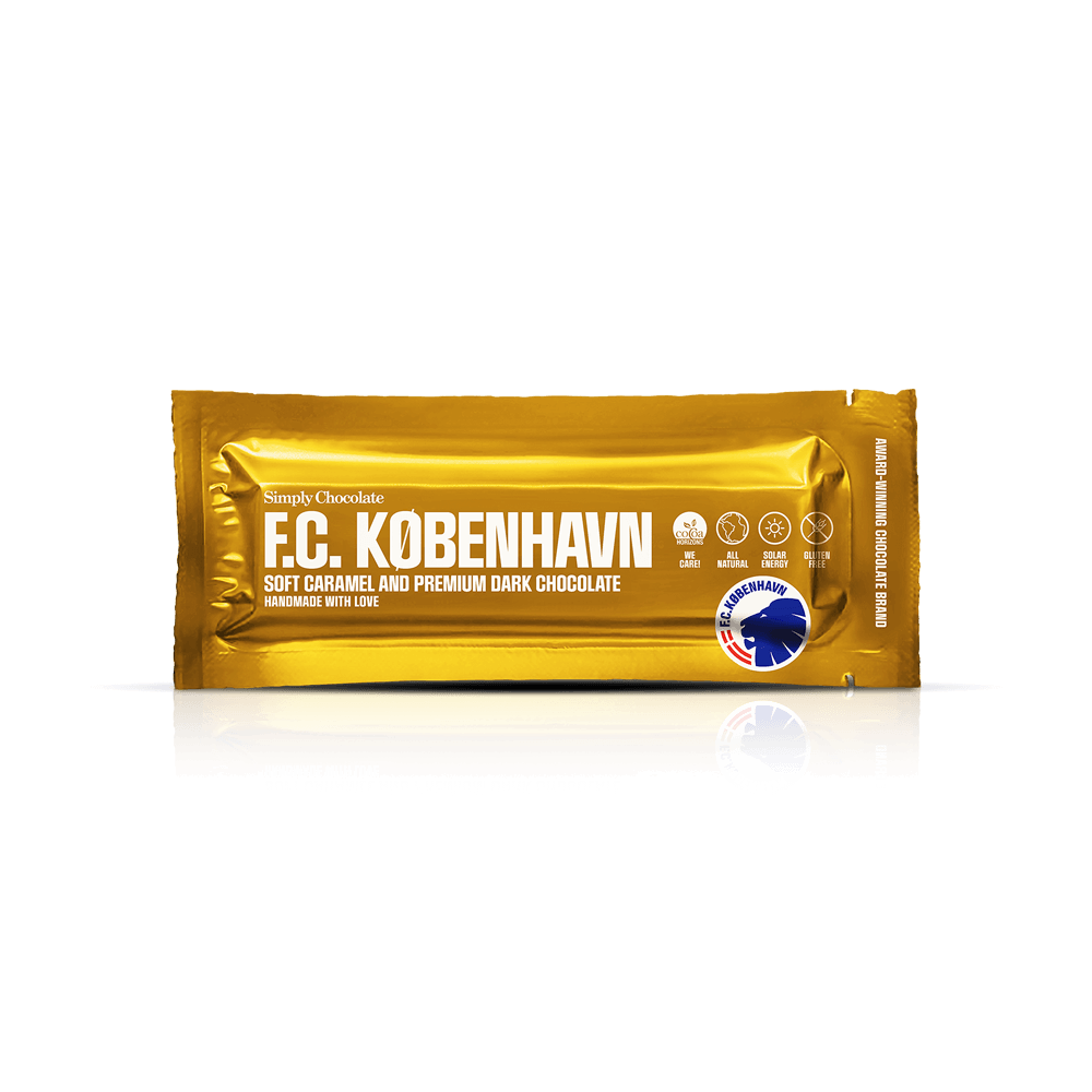 FCK-goudbaar | Zachte karamel en pure chocolade - Chocoladerepen - Simply®