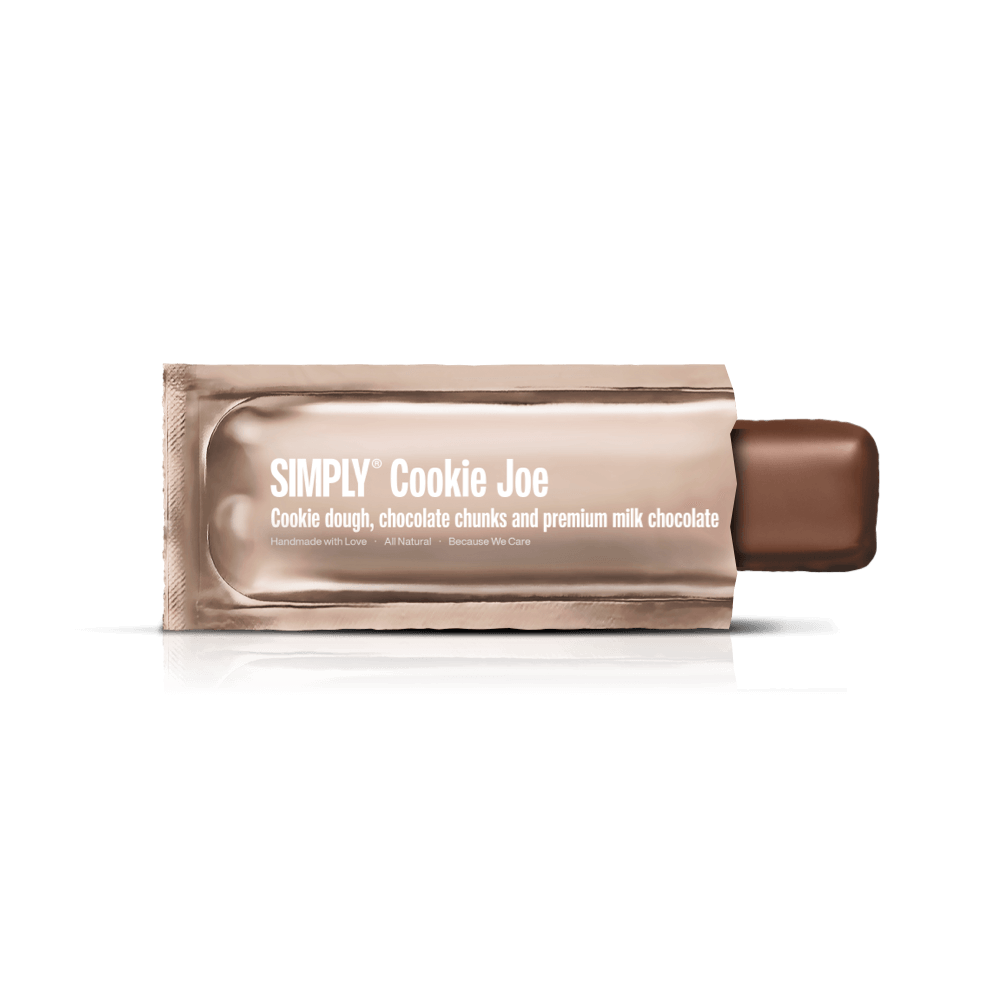 Simply® Cookie Joe | Koekjesdeeg, chocolade chunks en premium melkchocolade - Chocolate Bars - Simply®