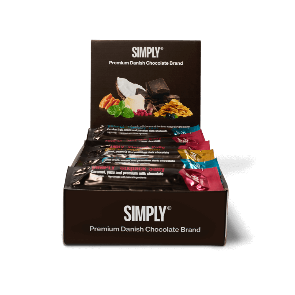 Eiwitmix 15-pack | Gemengde doos met 3 verschillende eiwitrepen - Protein bars - Simply®